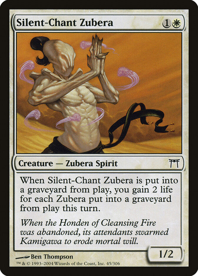 Silent-Chant Zubera (45) - Champions of Kamigawa (CHK)
