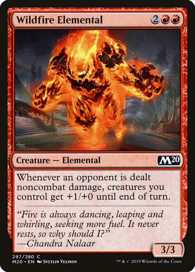 Wildfire Elemental (297) - Core Set 2020 (M20)
