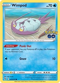 Wimpod (25) - Pokemon GO (PGO)