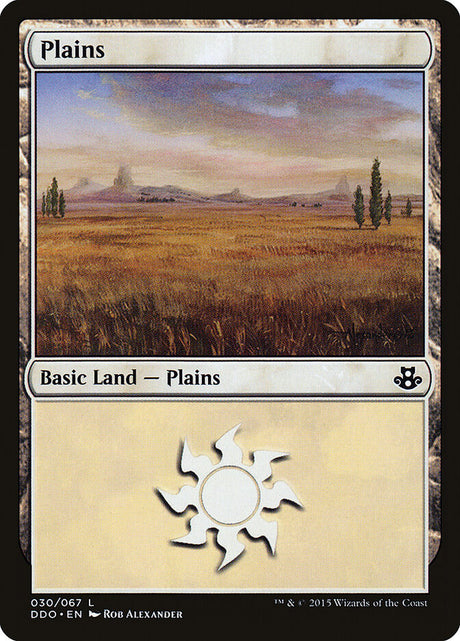 Plains (30) - Duel Decks: Elspeth vs. Kiora (DDO)