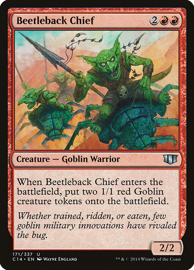 Beetleback Chief (171) - Commander 2014 (C14)
