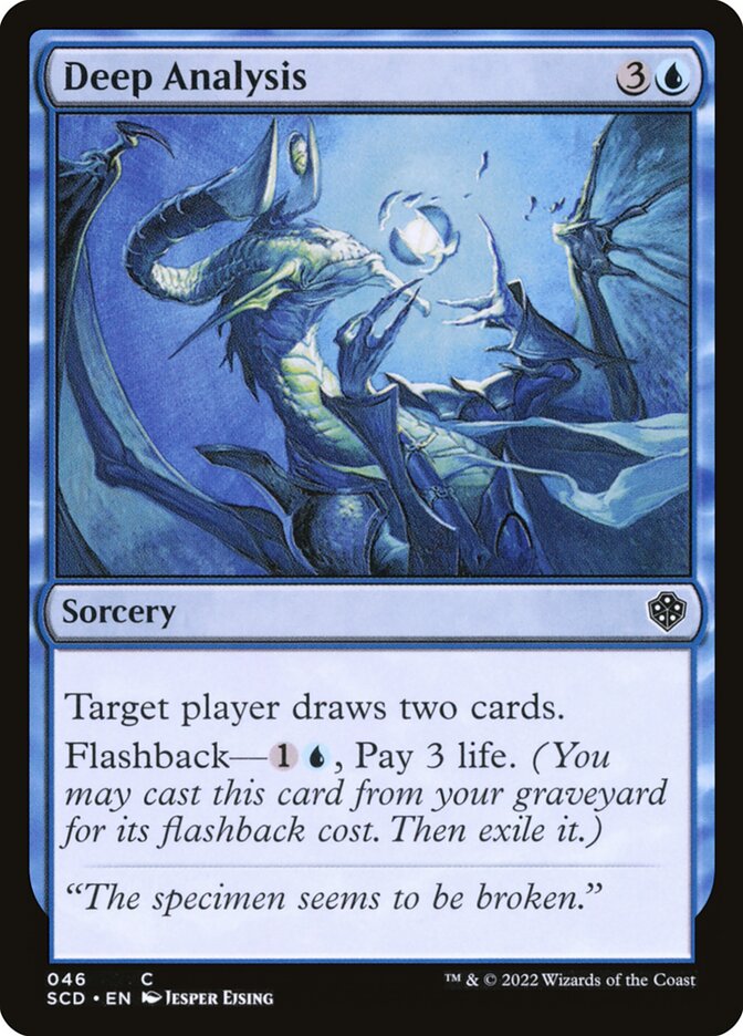 Deep Analysis (46) - Starter Commander Decks (SCD)