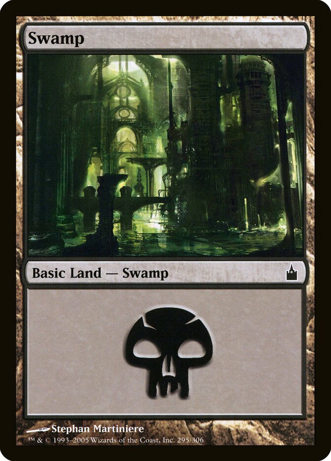 Swamp (295) - Ravnica: City of Guilds (RAV)