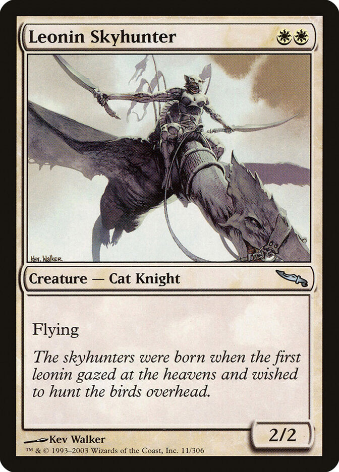 Leonin Skyhunter (11) - Mirrodin (MRD)