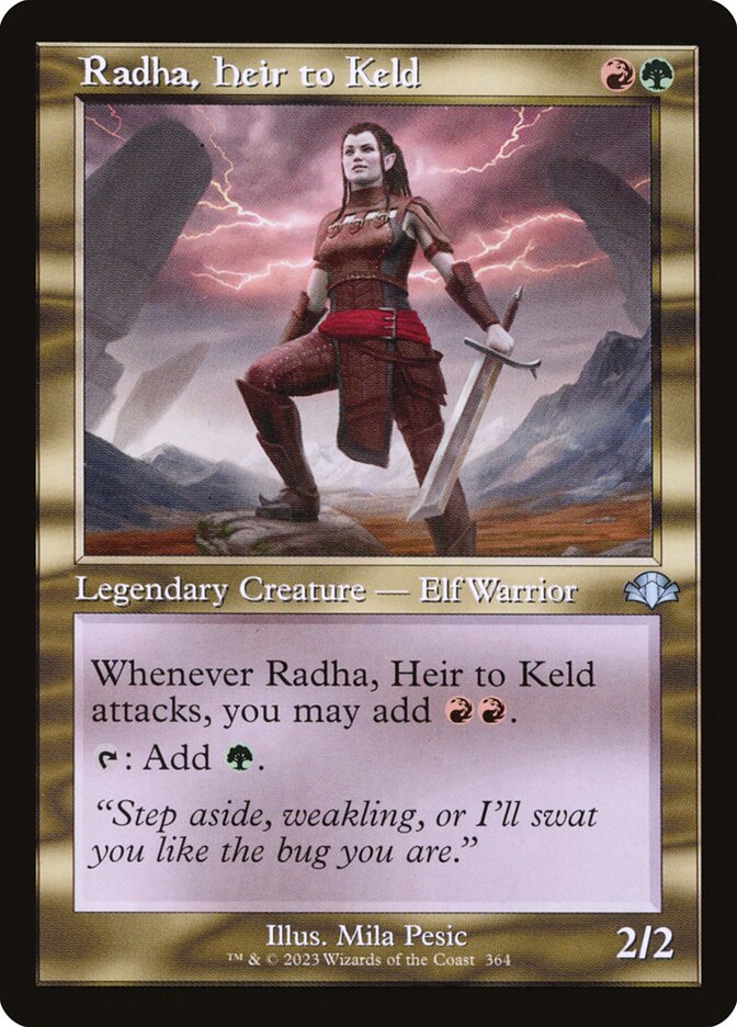 Radha, Heir to Keld (364) - Dominaria Remastered (DMR)