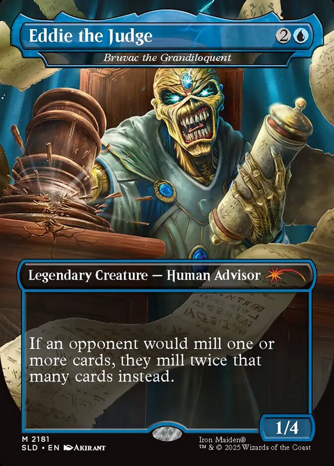 Eddie the Judge - Bruvac the Grandiloquent (2181) - Secret Lair Drop (SLD)