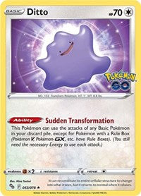 Ditto (53) - Pokemon GO (PGO)