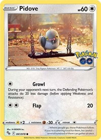 Pidove (61) - Pokemon GO (PGO)