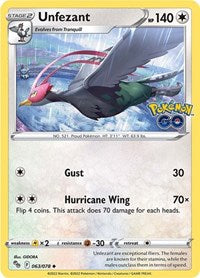 Unfezant (63) - Pokemon GO (PGO)