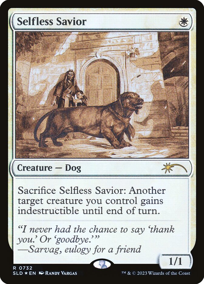 Selfless Savior (732) - Secret Lair Drop (SLD)