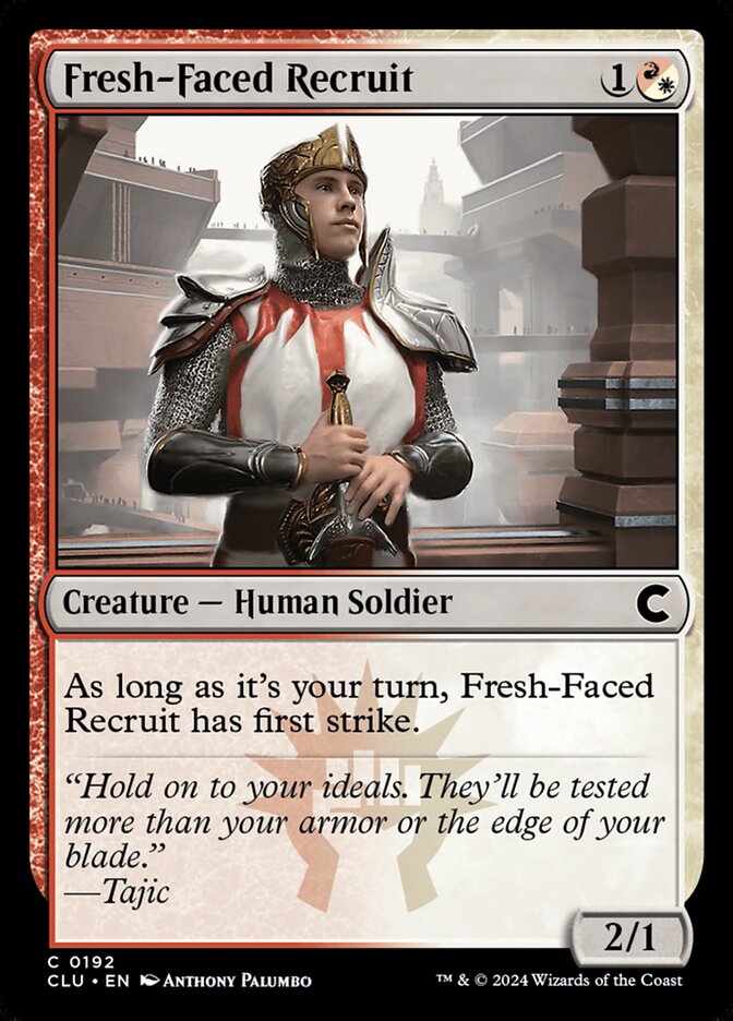 Fresh-Faced Recruit (192) - Ravnica: Clue Edition (CLU)