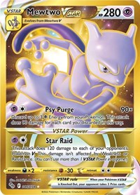 Mewtwo VSTAR (86) (Secret) (86) - Pokemon GO (PGO)