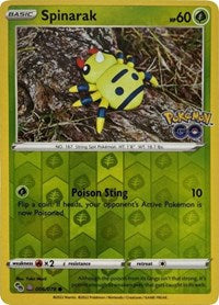 Spinarak (Peelable Ditto) (6) - Pokemon GO (PGO)