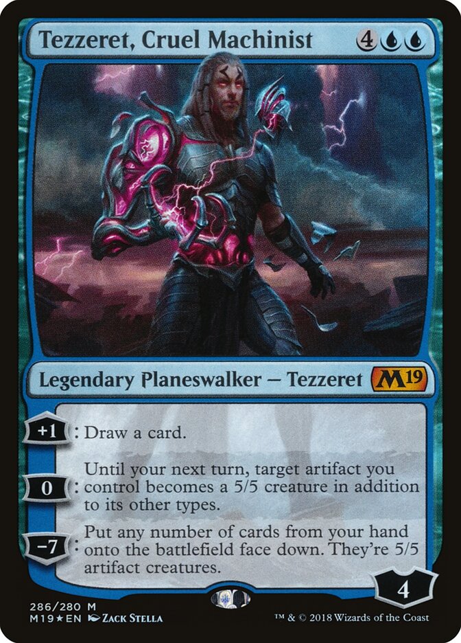 Tezzeret, Cruel Machinist (286) - Core Set 2019 (M19)