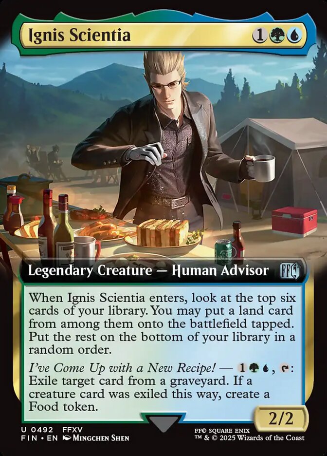 Ignis Scientia (492) - [Foil, Extended Art] Final Fantasy (FIN)