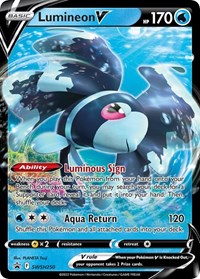 Lumineon V - (SWSH250) - SWSH: Sword & Shield Promo Cards (SWSD)