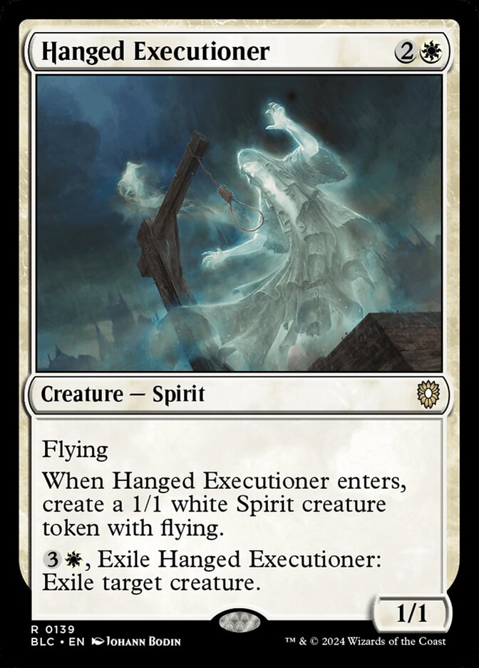 Hanged Executioner (139) - Bloomburrow Commander (BLC)