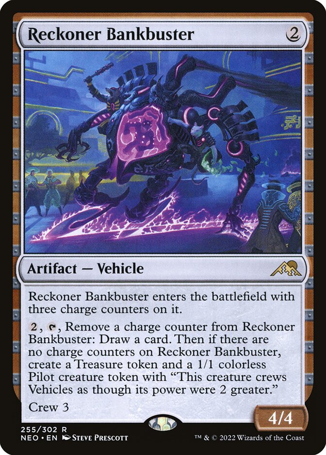 Reckoner Bankbuster (255) - Kamigawa: Neon Dynasty (NEO)