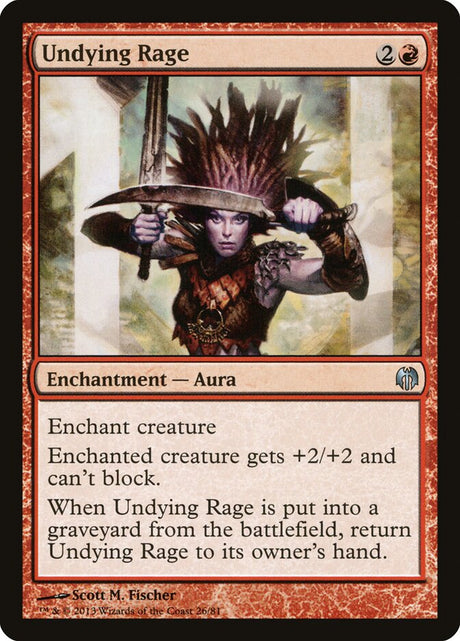Undying Rage (26) - Duel Decks: Heroes vs. Monsters (DDL)