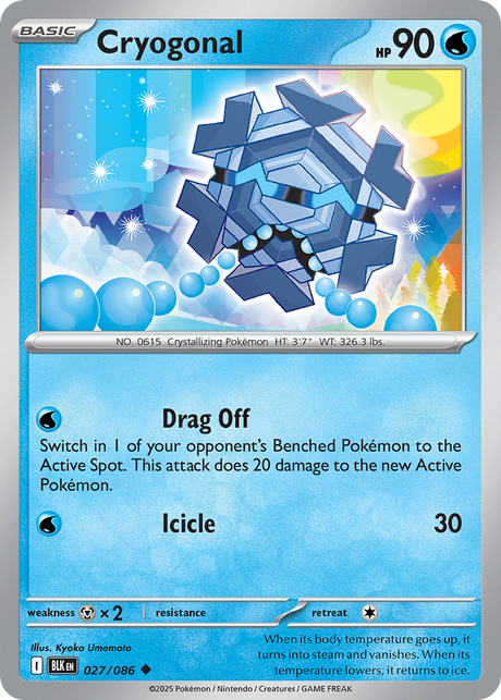 Cryogonal (27/86) - Black Bolt (BLK)
