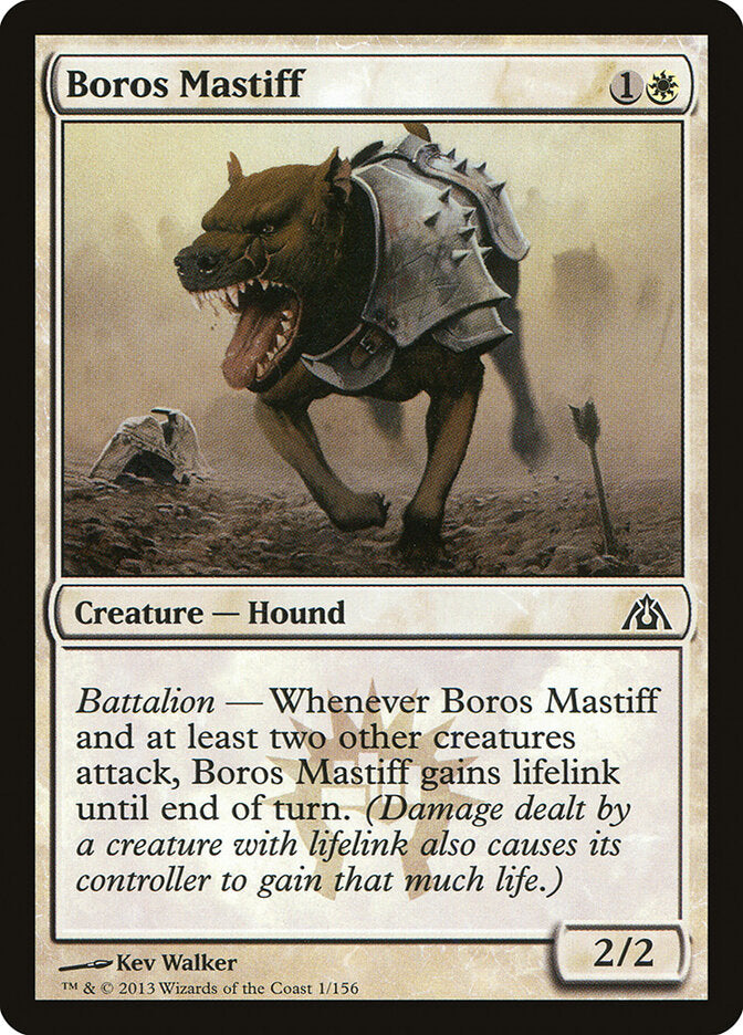 Boros Mastiff (1) - Dragon's Maze (DGM)