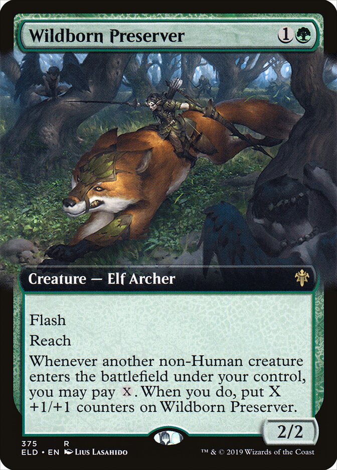Wildborn Preserver (375) - Throne of Eldraine (ELD)