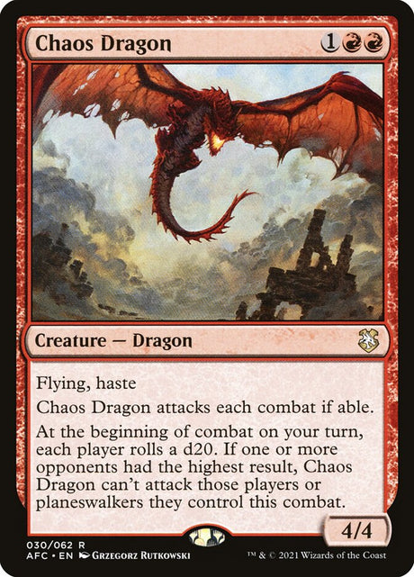 Chaos Dragon (30) - Forgotten Realms Commander (AFC)