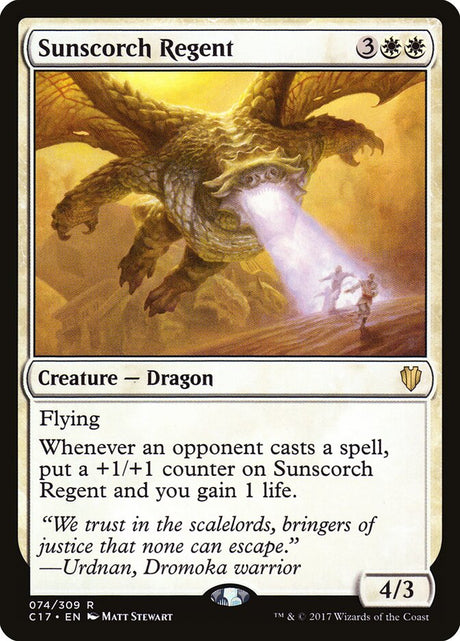 Sunscorch Regent (74) - Commander 2017 (C17)