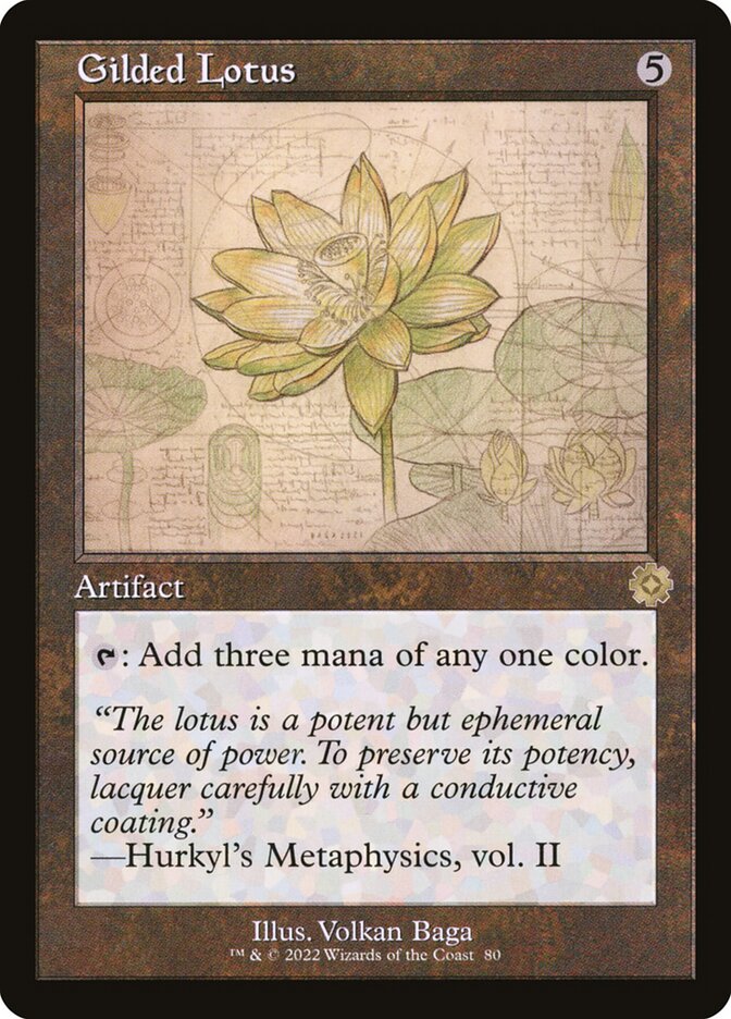 Gilded Lotus (80) - The Brothers' War Retro Artifacts (BRR)