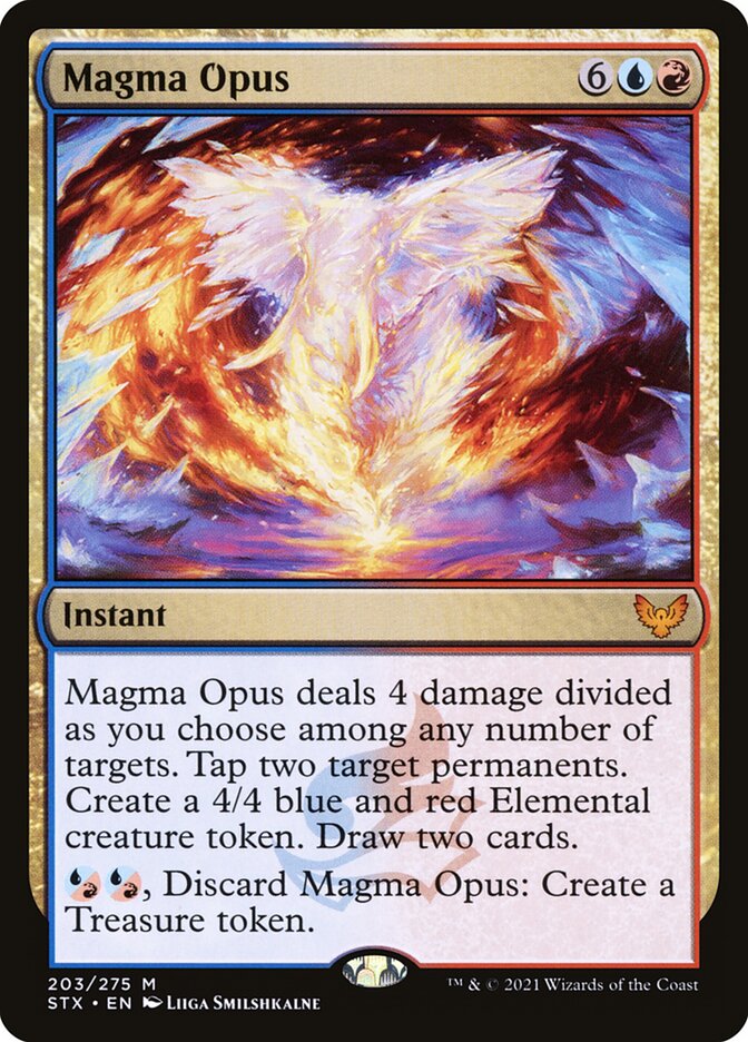 Magma Opus (203) - Strixhaven: School of Mages (STX)