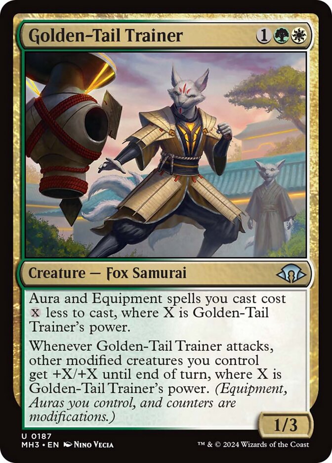 Golden-Tail Trainer - [Foil] Modern Horizons 3 (MH3)