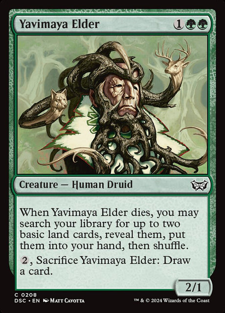 Yavimaya Elder (208) - Duskmourn: House of Horror Commander (DSC)