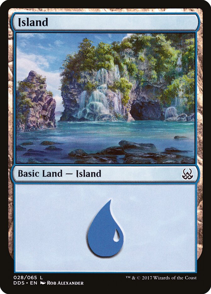 Island (28) - Duel Decks: Mind vs. Might (DDS)