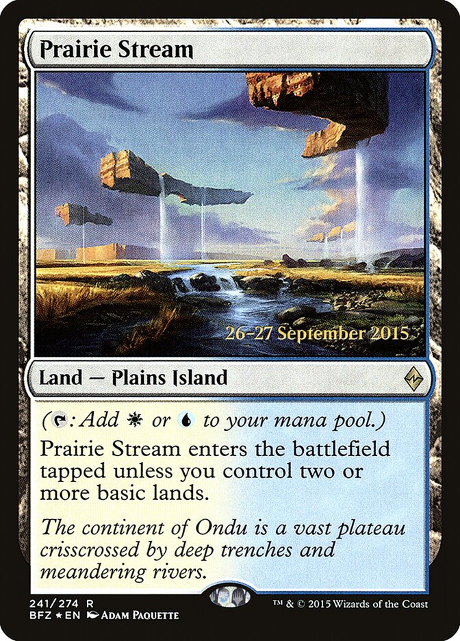 Prairie Stream (241s) - Battle for Zendikar Promos (PBFZ)
