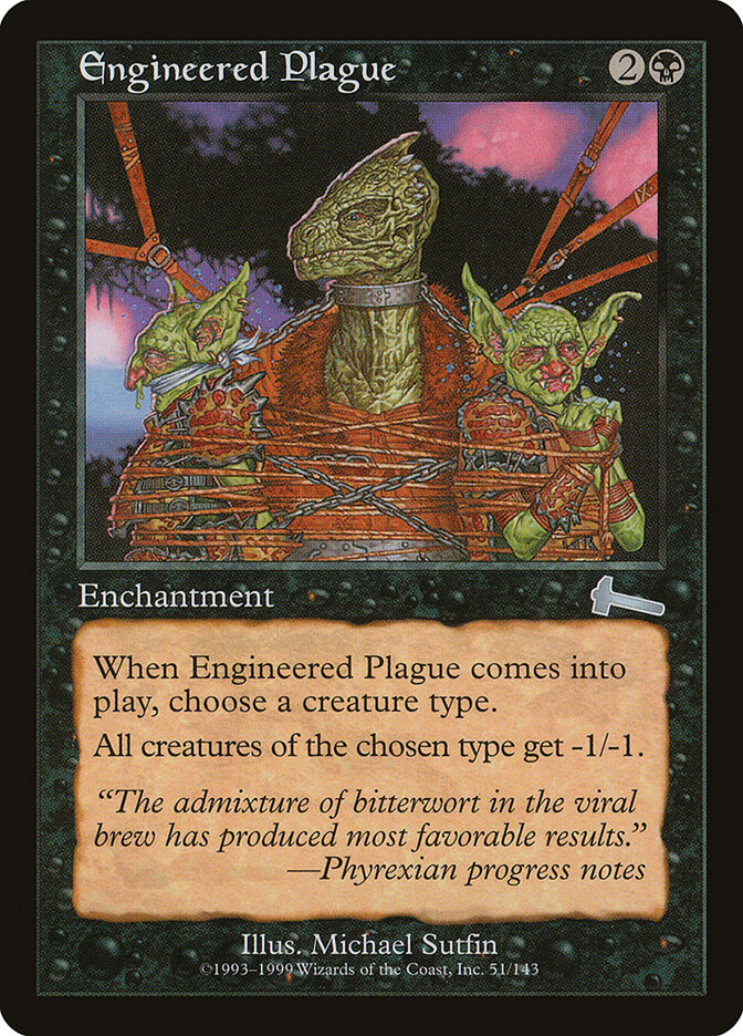 Engineered Plague (51) - Urza's Legacy (ULG)