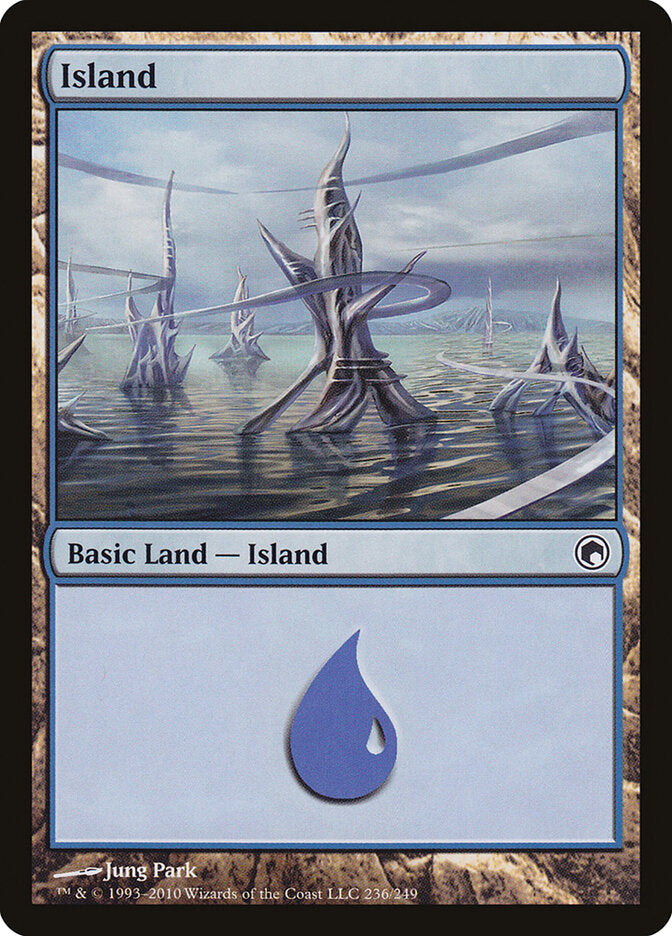 Island (236) - Scars of Mirrodin (SOM)