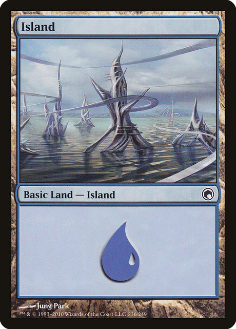 Island (236) - Scars of Mirrodin (SOM)