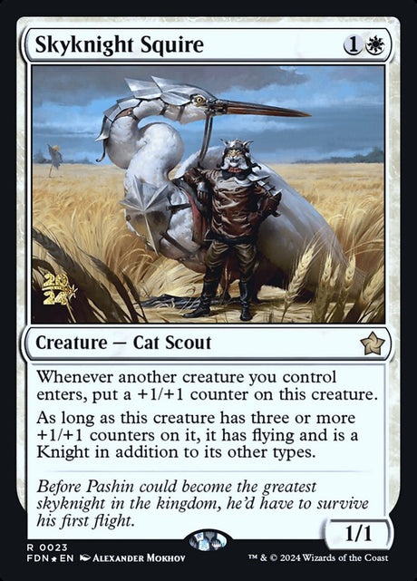 Skyknight Squire (23s) - Foundations Promos (PFDN)
