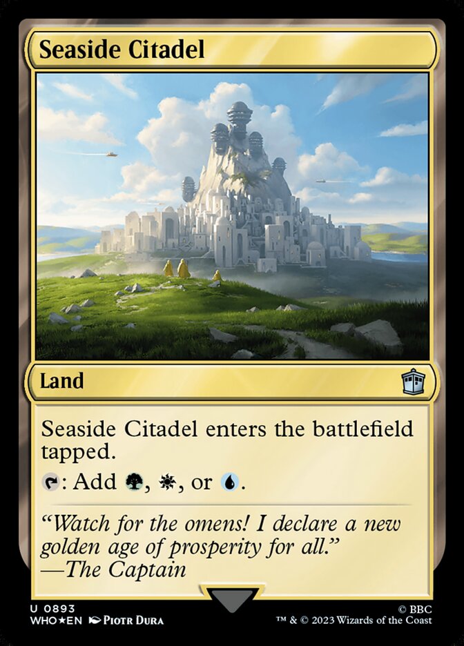 Seaside Citadel (893) - Doctor Who (WHO)