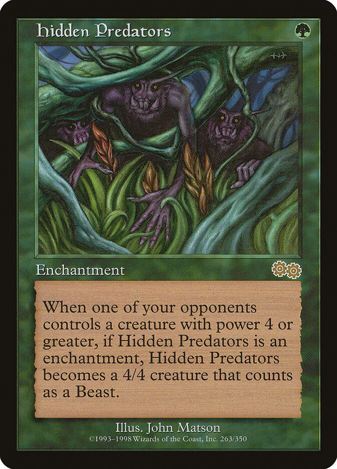Hidden Predators (263) - Urza's Saga (USG)