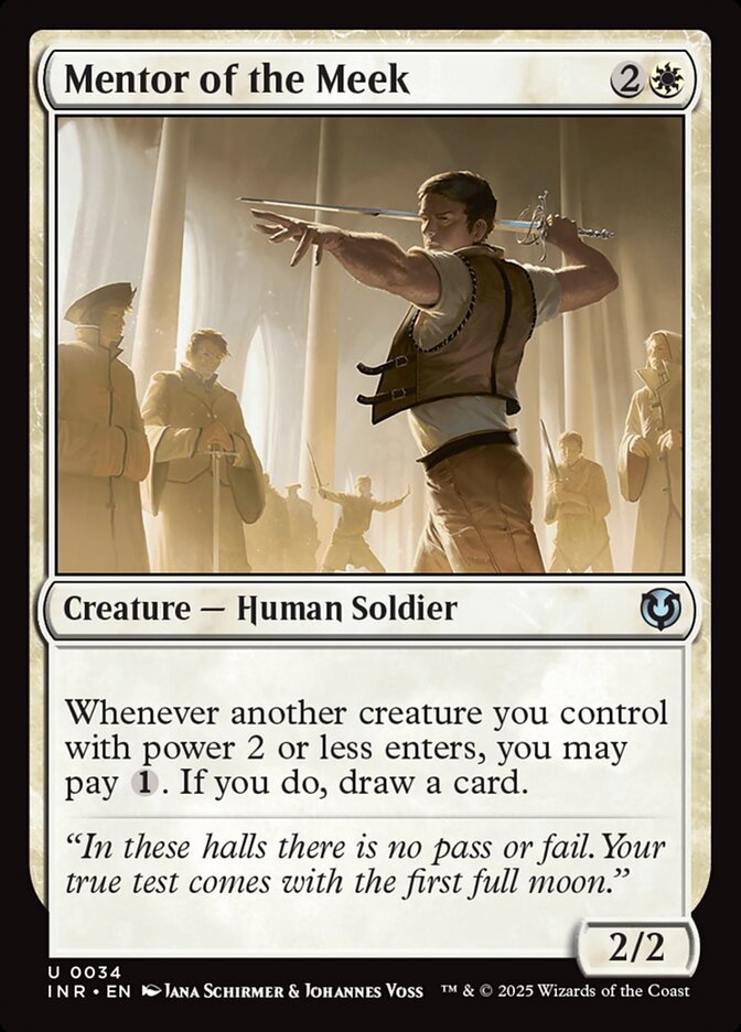 Mentor of the Meek - [Foil] Innistrad Remastered (INR)
