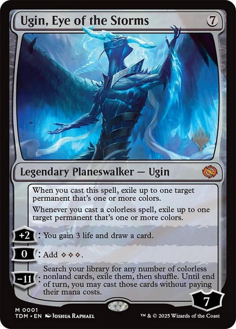 Ugin, Eye of the Storms (1p) - Tarkir: Dragonstorm Promos (PTDM)