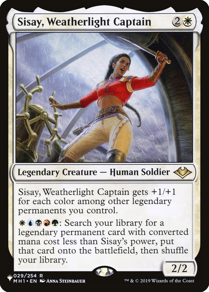 Sisay, Weatherlight Captain - The List (PLST)