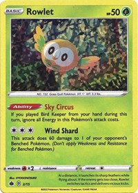 Rowlet (2) - McDonald's Promos 2022 (M22)