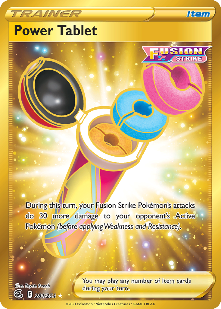 Power Tablet (281/264) - [Secret Rare] Fusion Strike (FST)