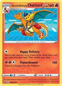 Special Delivery Charizard - (SWSH075) - SWSH: Sword & Shield Promo Cards (SWSD)