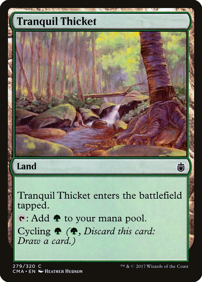 Tranquil Thicket (279) - Commander Anthology (CMA)