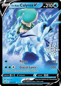 Ice Rider Calyrex V - 045/198 (Holiday Calendar) (45) - Miscellaneous Cards & Products (MCAP)