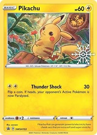 Pikachu - SWSH153 (Holiday Calendar) (SWSH153) - SWSH: Sword & Shield Promo Cards (SWSD)
