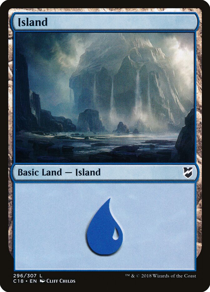 Island (296) - Commander 2018 (C18)